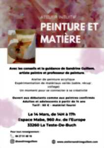photo Atelier intuitif peinture et matière