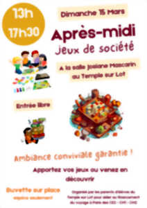 photo Après-midi jeux de société