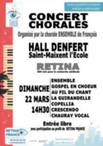 photo Concert caritatif RETINA - Rencontre chorales