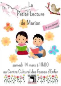 photo La Petite Lecture de Marion
