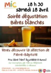 photo Soirée dégustation de bière blanches