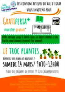 photo CSC : Gratiferia et troc plantes