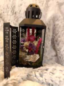 photo Atelier floral, cloche et lanterne florale