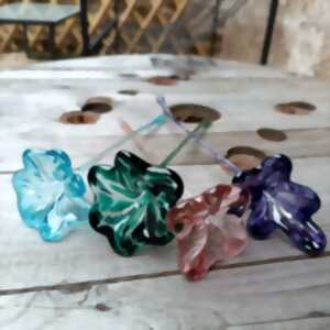 photo Soufflage de verre : Mini-atelier Flower Power