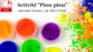 photo Activité piou-piou : à la manière des cromagnons