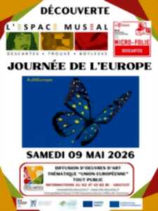 photo Journée de l'Europe à la Micro-Folie de Descartes