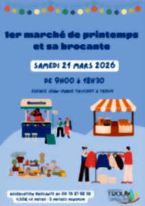 photo 1er marché de printemps et Brocante