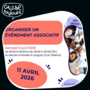 photo Formation bénévoles - Organiser un événement associatif