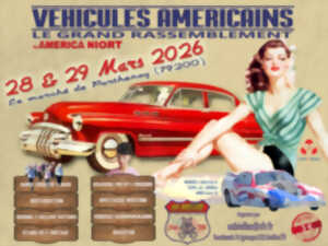 photo Grand rassemblement de véhicules américains