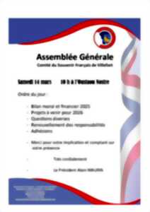 photo ASSEMBLÉE GÉNÉRALE DU COMITÉ DU SOUVENIR FRANÇAIS DE VILLEFORT