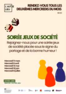 photo Jeux de société - Soirée animée par les bénévoles | Bar de L’Autre Lieu