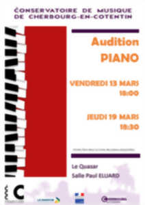 photo Audition de piano