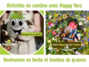 photo SEMAINE DE LA BIODIVERSITÉ - Atelier Bombes de graines et bonhomme en herbe avec Happy Vers à Terres d'Oiseaux
