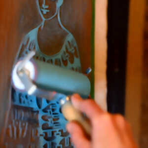 photo Atelier de linogravure avec Laurence Nobile