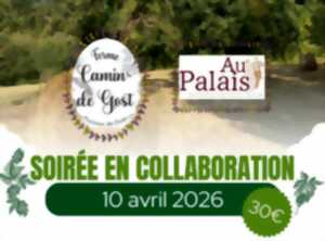 photo Repas en collaboration avec la Ferme Calais de Gost  | Au Palais