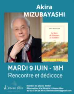 photo Conférence et dédicace - Akira Mizubayashi
