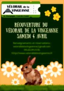 photo Réouverture du Vélorail 2026