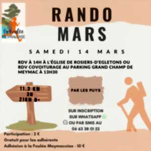 photo Randonnée La foulée meymacoise