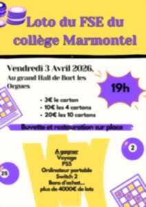 photo Loto du FSE Collège Marmontel