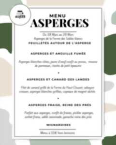 photo Menu : Asperges en Fête