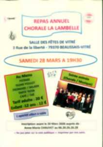photo Repas annuel Chorale la Lambelle