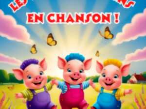 photo Spectacle jeune public - Les Trois P'tits Cochons en chanson !