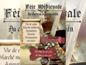 photo médiévales du château langoiran