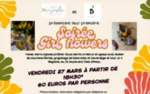 photo Soirée Girl Flowers