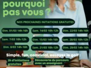 photo Initiations gratuites au golf