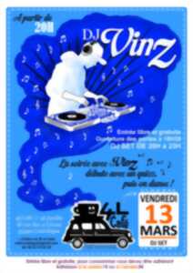 photo Soirée avec Dj Vinz au 4L café