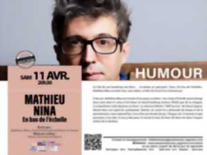 photo Spectacle Mathieu Nina, humour