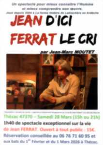 photo Spectacle sur la vie de Jean Ferrat