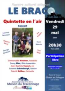 photo Concert Quintette en l'air à la Maison du Braconnage de Chaon