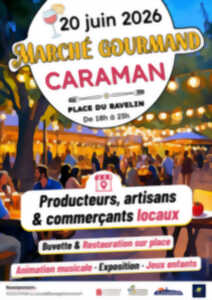 photo MARCHE GOURMAND A CARAMAN