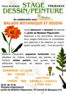 photo Stage dessin-peinture : Balade Botanique