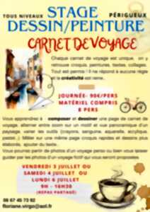 photo Stage dessin-peinture : Carnet de Voyage