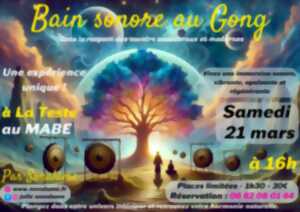 photo Bain sonore au Gong
