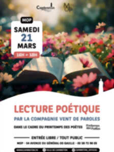 photo Lecture poétique - Printemps des poètes