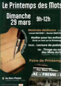 photo Le Printemps des mots