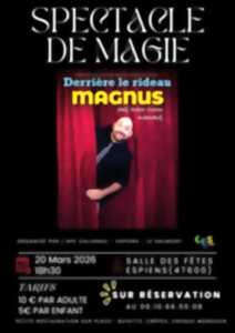 photo One man show magique avec Magnus
