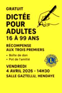 photo Grande dictée des Lions