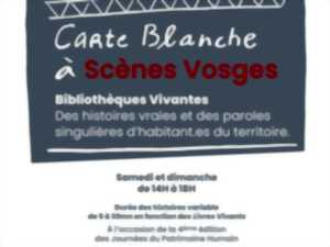 photo Carte Blanche n°12  - Bibliothèques Vivantes
