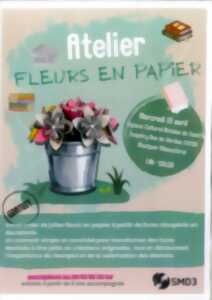 photo Atelier fleurs en papier