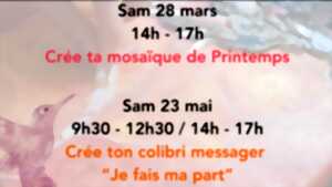 photo Atelier : Crée ton Colibri