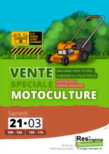 photo Vente spéciale motoculture