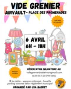 photo Vide-greniers, à l'occasion de la foire de Pâques