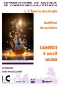 photo L'heure musicale - Audition guitares