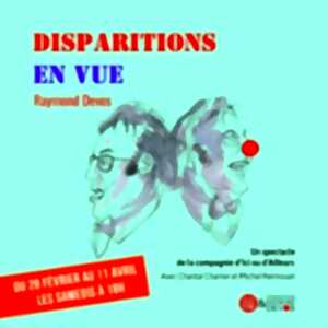 photo Disparitions en Vue