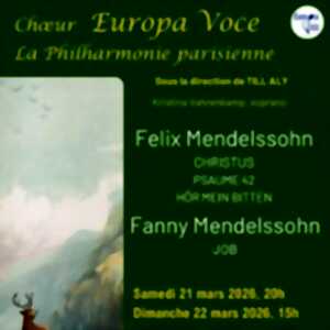 photo Choeur Europa Voce - Concert Mendelssohn