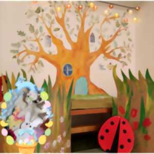 photo Pâques Chez “ Les Petites Histoires de Nancyette” - atelier des Lapinous